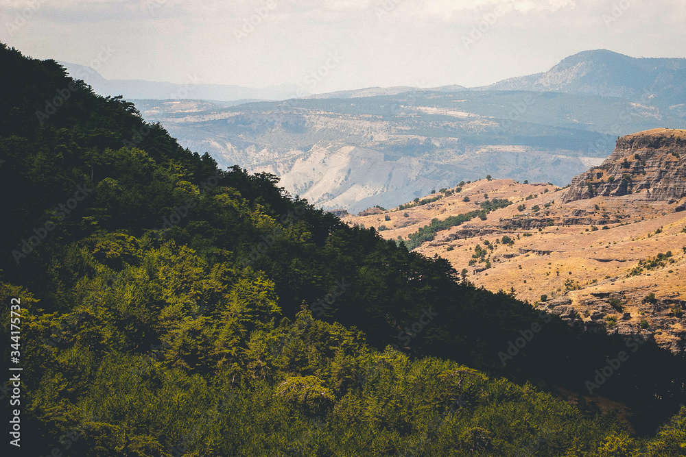 Obraz premium mountain landscape in the morning
