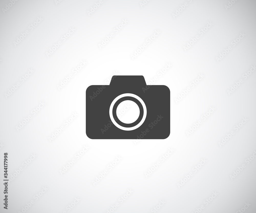 Camera icon symbol, logo Vector illustration Camera icon symbol, logo Vector illustration