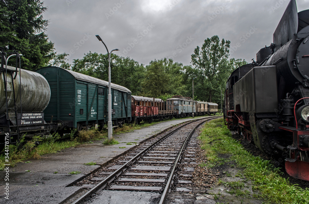 Obraz premium skład pociągu