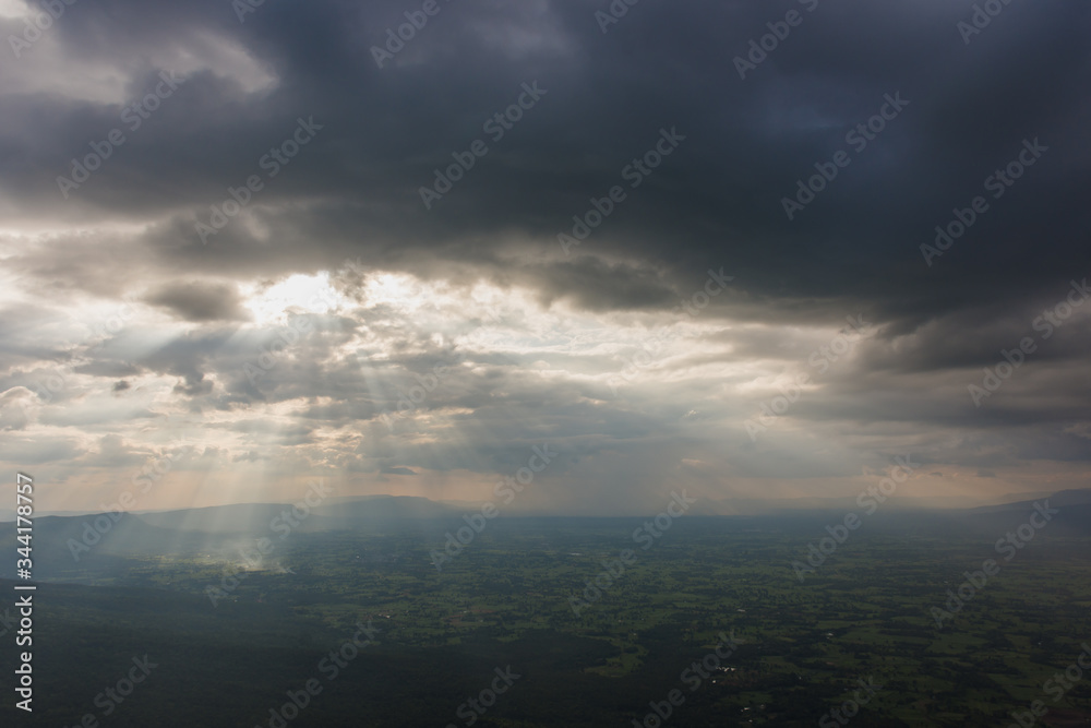 storm clouds timelapse