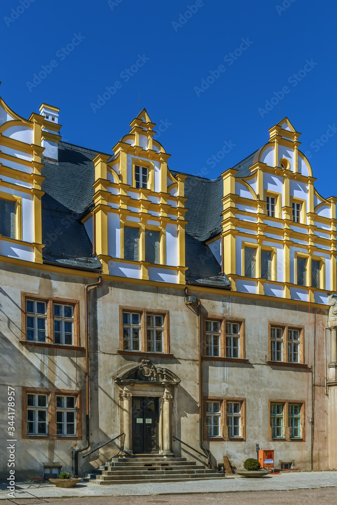 Obraz premium Castle in Bernburg, Germany