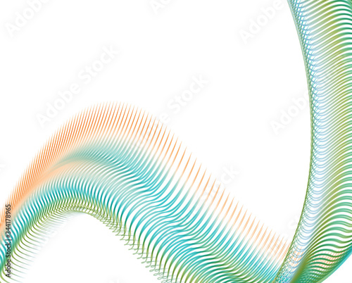 Abstract background blend wave line design for Wallpaper, Banner, Background, Card, Book Illustration, landing page