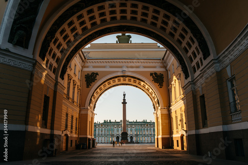 Arch of the General staff Saint Petersburg  Russia