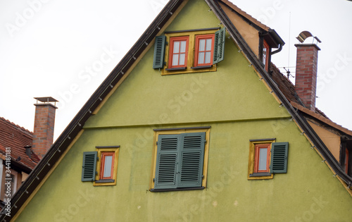 old houses in esslingen, germany