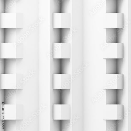 3d illustration of parametric pattern