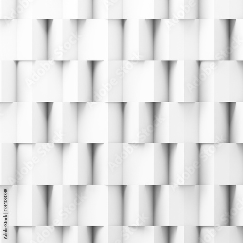 3d illustration of parametric pattern