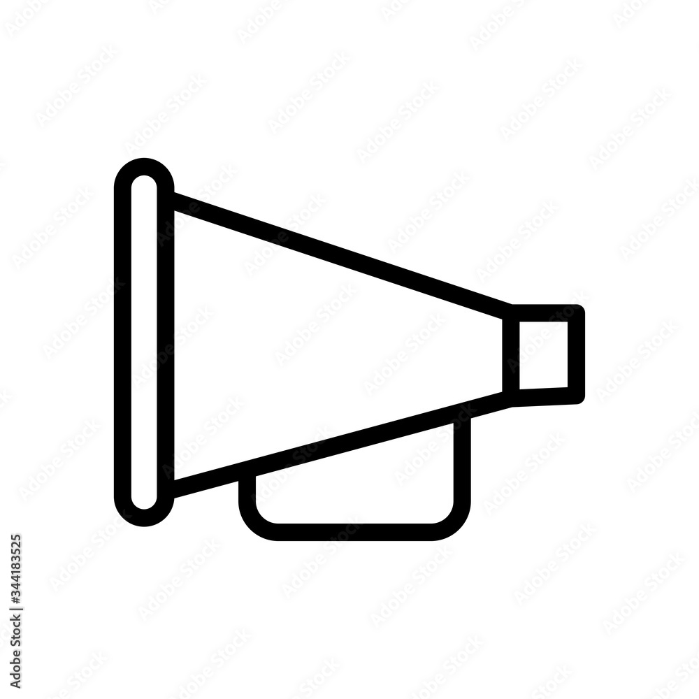 Megaphone line icon Megaphone line icon