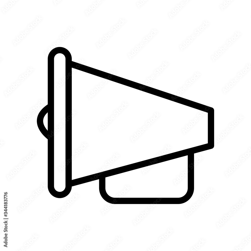 Megaphone line icon Megaphone line icon