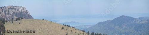 Mega-Panorama Chiemsee  vom Zinnenberg 