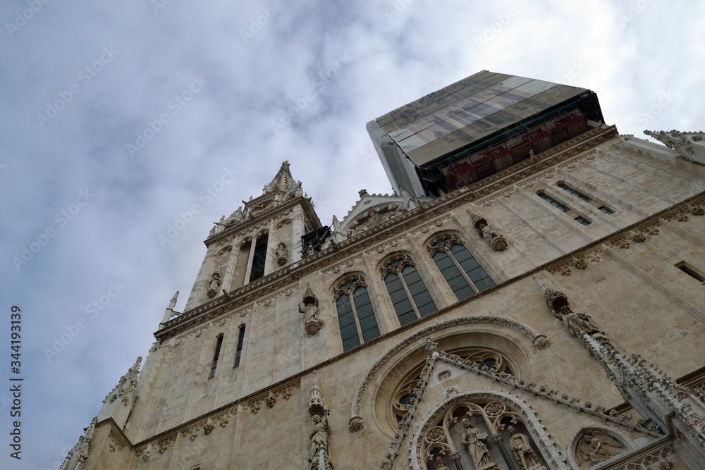 Cattedrale di Zagabria, Croazia Cattedrale di Zagabria, Croazia