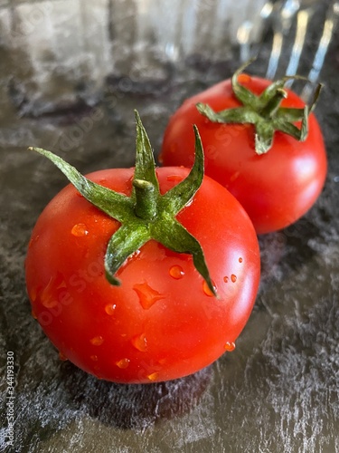 tomatoes on the vine
