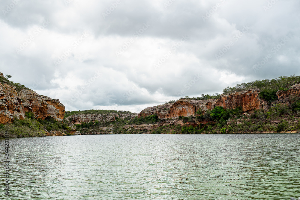 Fototapeta premium Cânion do Xingó, Rio São Francisco