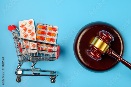 The concept of falsification of medicines. Judicial proceedings.