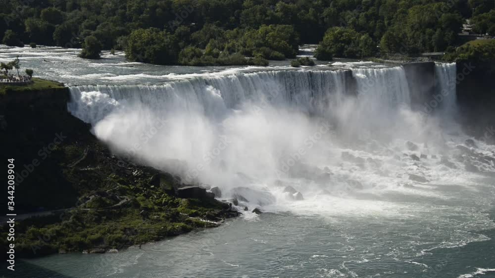 Niagara Falls American side from Canada Niagara Falls American side from Canada