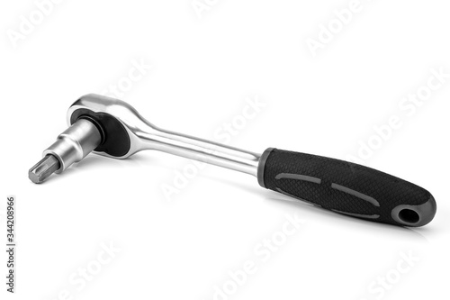 .Professional tool for car repair and maintenance isolated on a white background.
