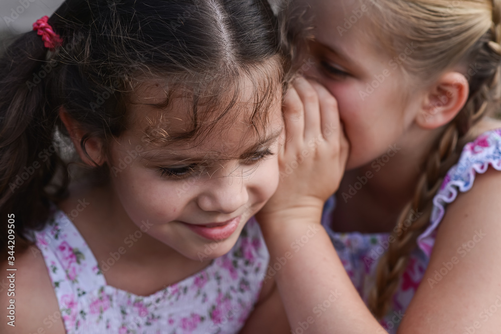 Two sisters play games Two sisters play games
