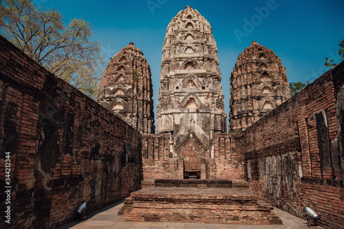 Sukhothai Historical Park, a UNESCO World Heritage Site in Thailand