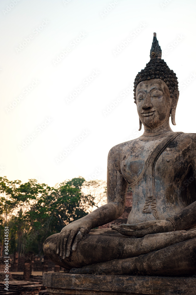 Obraz premium Sukhothai Historical Park, a UNESCO World Heritage Site in Thailand