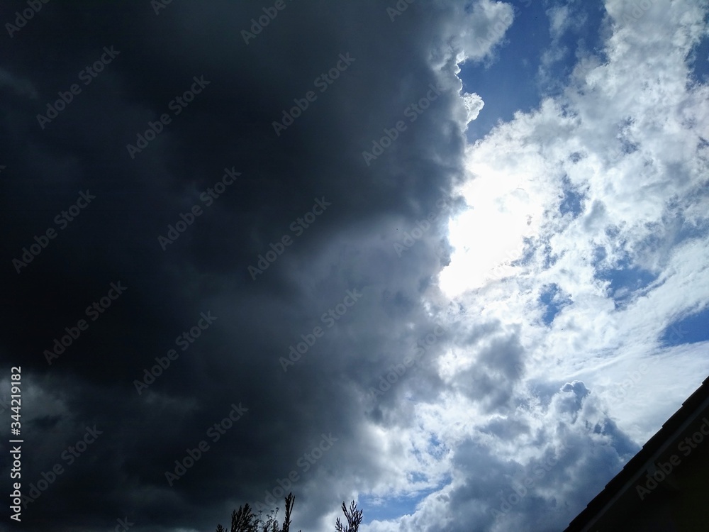 storm clouds timelapse