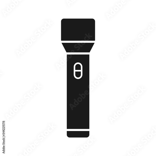 flash light, flash light vector icon, flat design best vector flashlight illustration