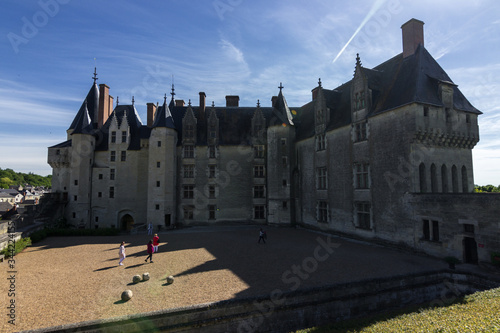 View of Loire valley in France photo