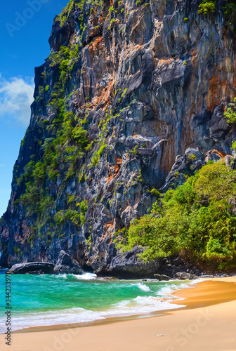 paradise landscape of Palawan Island in the Philippines