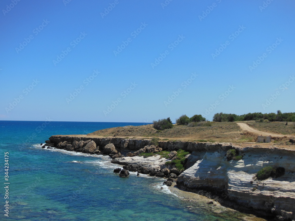 coast of the island of cyprus