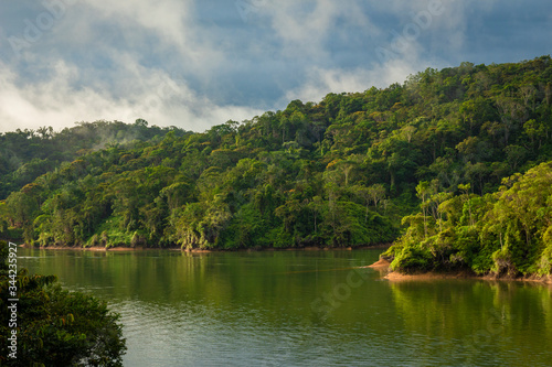 Beautiful landscape of Dam in Colombia