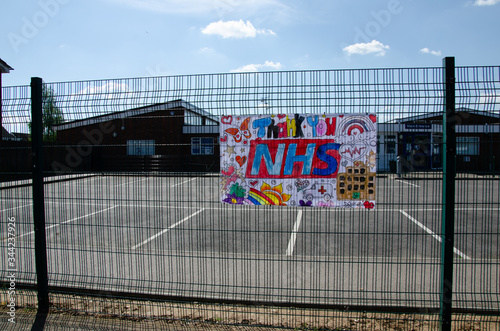 Luton, United Kingdom, April, 26, 2020 - Pirton Hill Junior School 