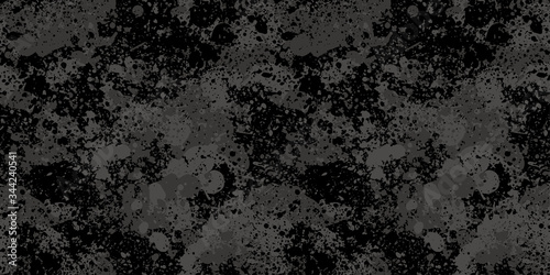 Splash camouflage background. Seamless pattern.Vector. 飛び散った迷彩パターン