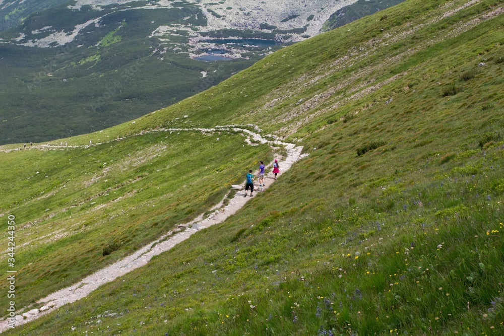Panorama Tatr - Kasprowy Wierch, Polska