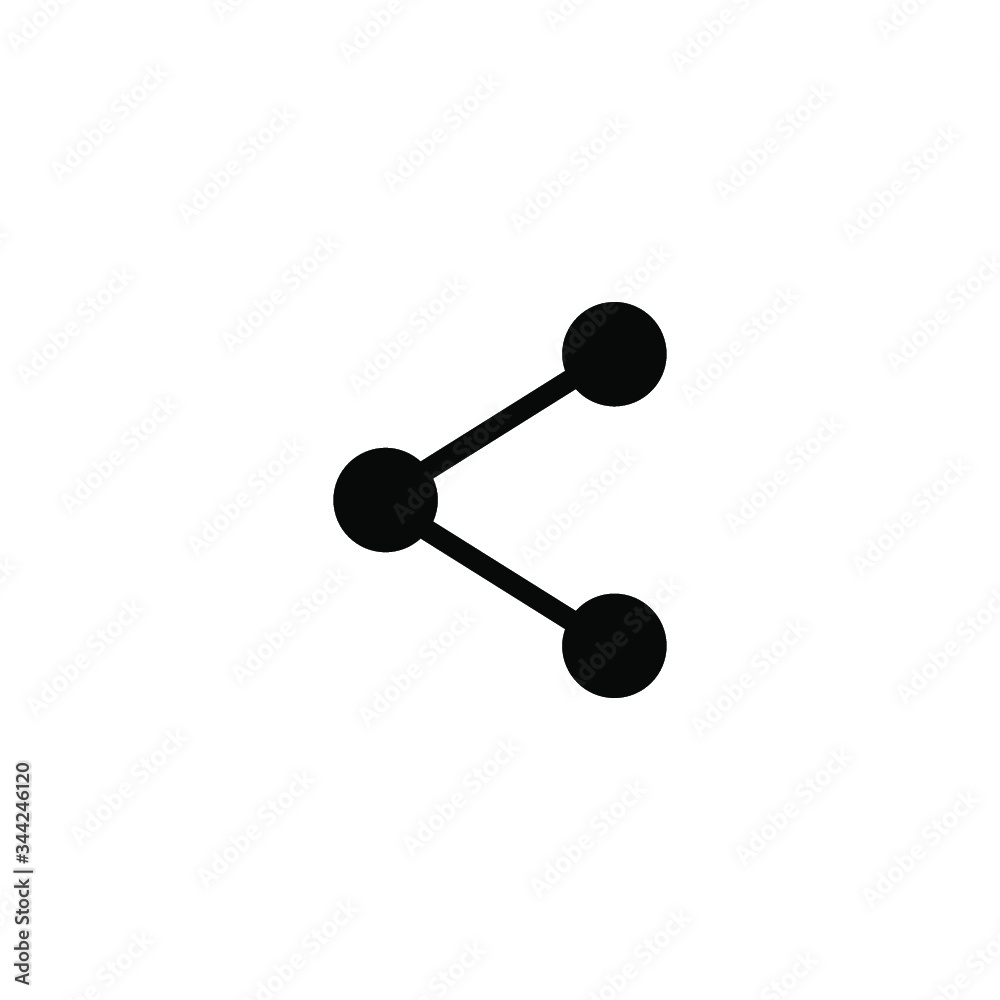 Share isolated minimal single flat linear icon for application and info-graphic. Communication line vector icon for websites and mobile minimalistic flat design. Share isolated minimal single flat linear icon for application and info-graphic. Communication line vector icon for websites and mobile minimalistic flat design.