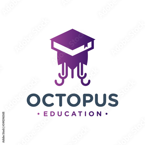 book and octopus logo