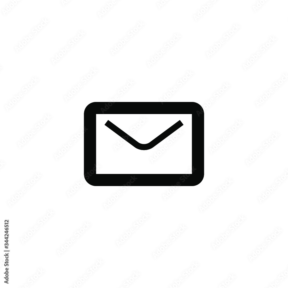Mail isolated minimal single flat linear icon in color. Message line vector icon for websites and mobile minimalistic flat design. Mail isolated minimal single flat linear icon in color. Message line vector icon for websites and mobile minimalistic flat design.