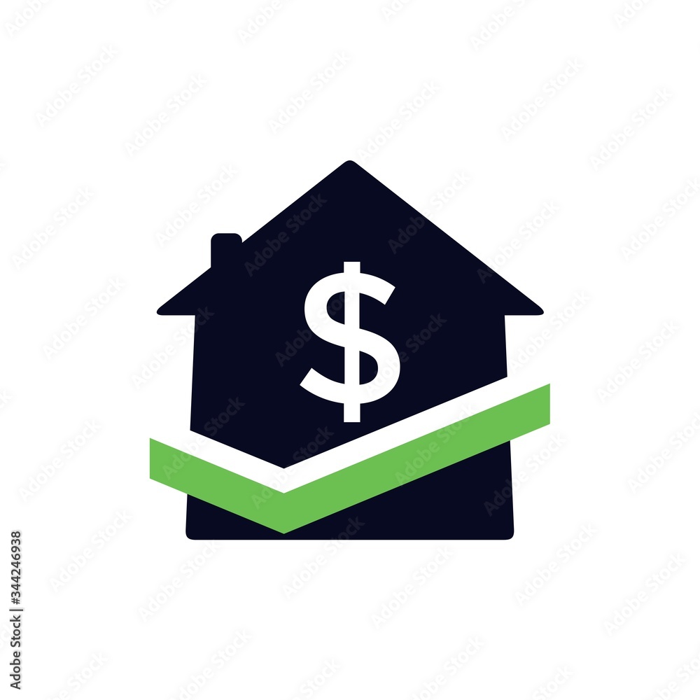 a professional business and housing finance logo a professional business and housing finance logo