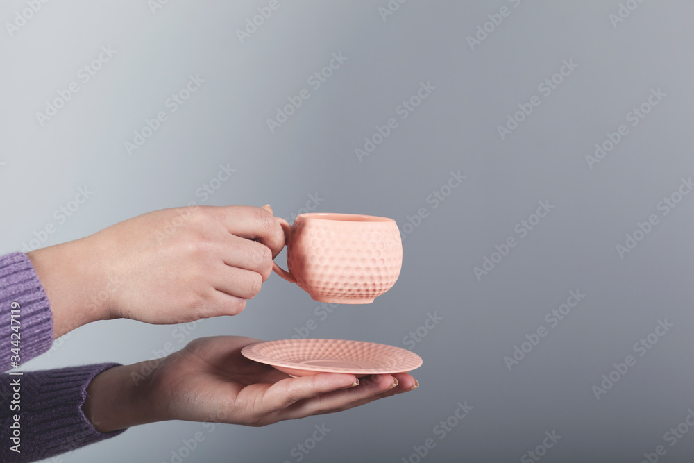 woman hand cup of tea or coffee woman hand cup of tea or coffee