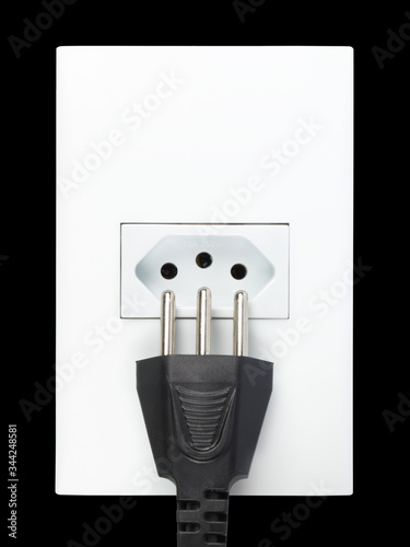 electric plug and socket