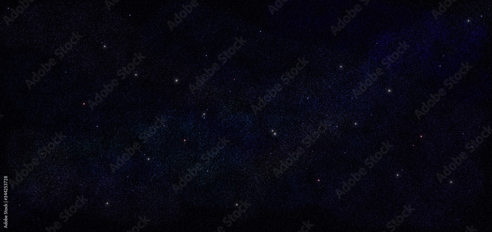 starry sky - blue - starry sky - blue -