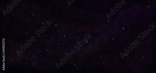 starry sky - pink and purple -
