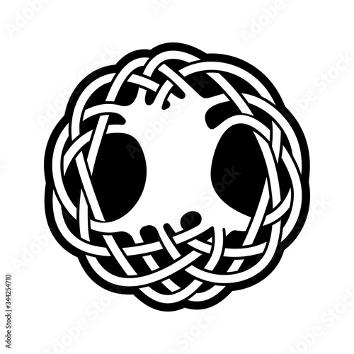 Yggdrasil Tree of Life, Scandinavian, Celtic symbol, ornamental design