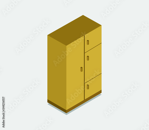 isometric wardrobe