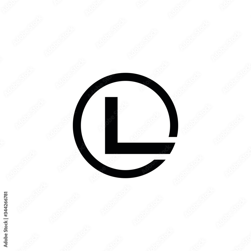 LL L letter logo design icone LL L letter logo design icone