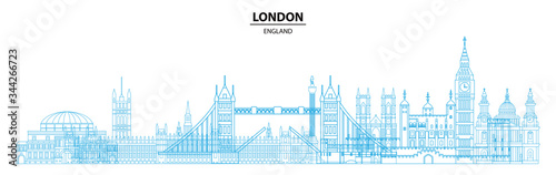 London skyline vector 21
