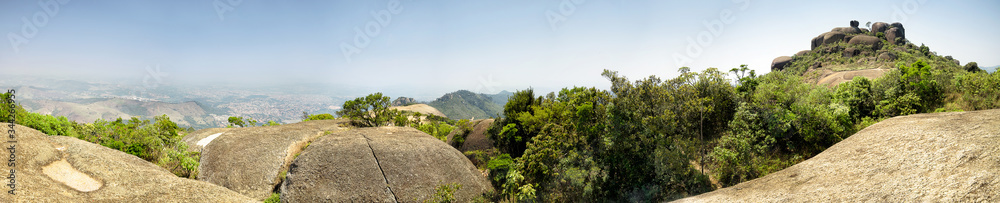 grand rocks panorama view grand rocks panorama view
