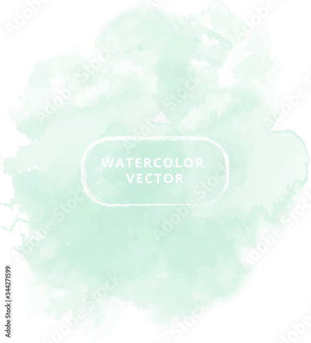 Watercolor stain, pastel color, background, illustration vector