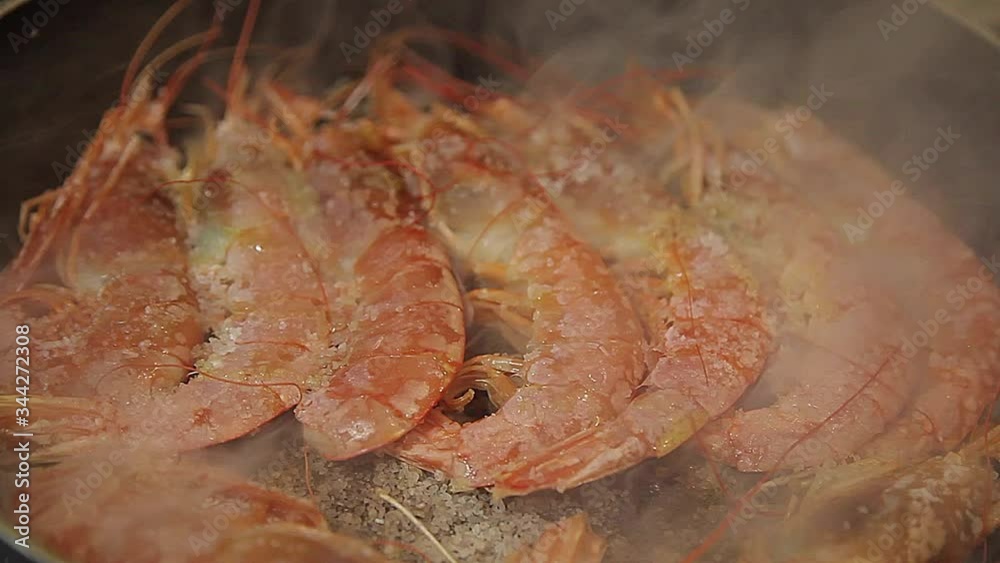 gambas a la plancha