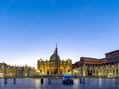 Vatican city, Piazza San Pietro, Basilca di San Pietro, St. Peters square, St. Peters Basilica.