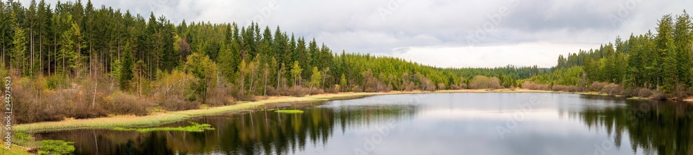 Tanner Moor Rubner Teich Panorama