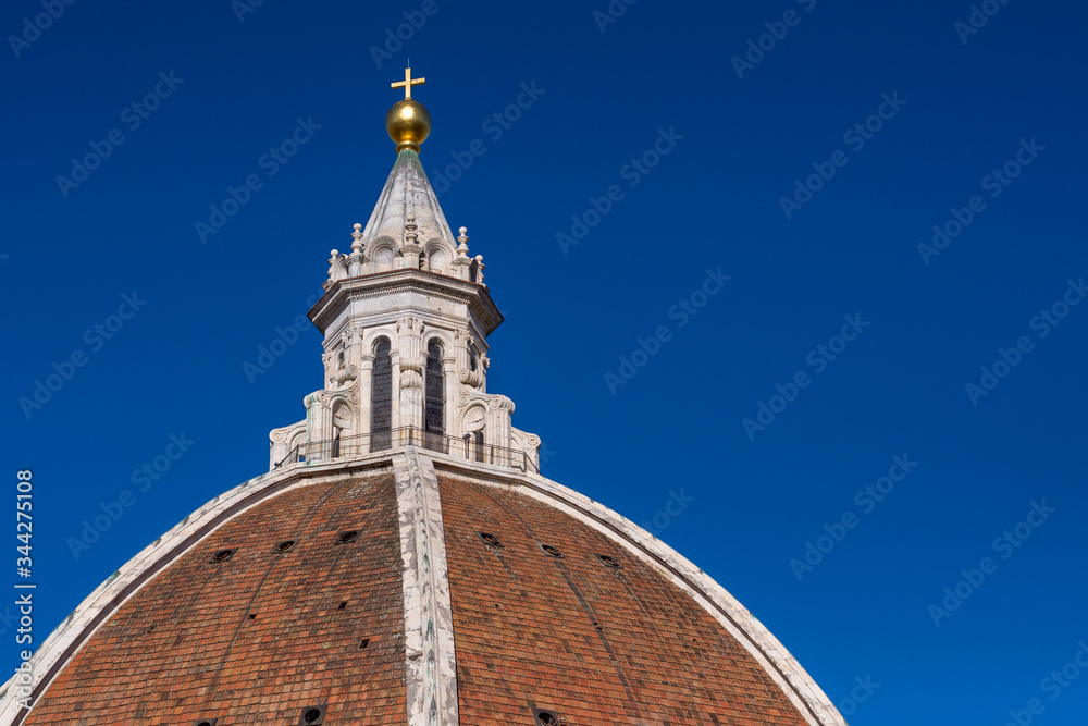 The dome of the Basilica di Santa Maria del Fiore. Florence.