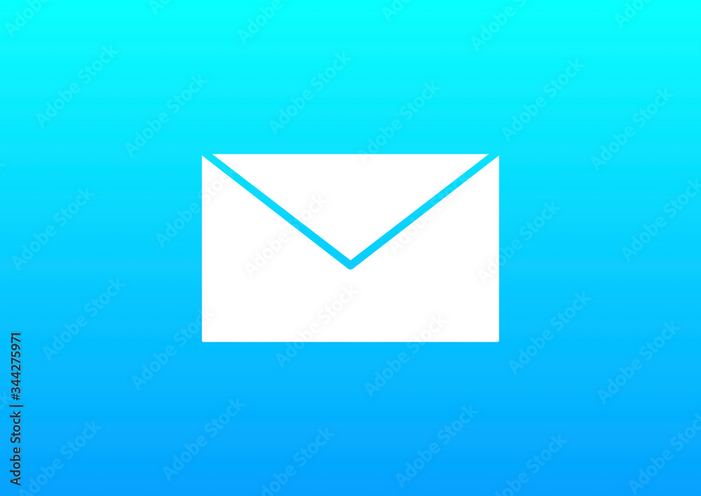 Illustration icon of an envelope Illustration icon of an envelope